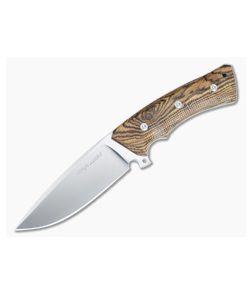 Viper Gianghi Fixed Blade Bocote Wood Handle Satin N690 Drop Point V4880BC