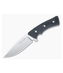 Viper Gianghi Fixed Blade Black SureTouch Handles Satin N690 Drop Point V4880GG