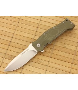 Viper Knives Ten Green G10 Flipper Satin N690Co
