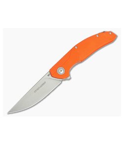 Viper Orso Stonewash M390 Liner Lock Flipper Orange G10 V5968GO