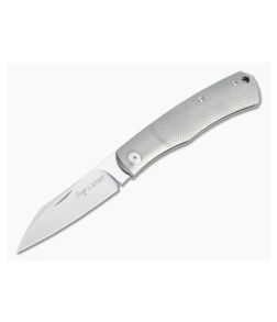 Viper Hug Thiel Design Satin M390 Geometric Titanium Slip Joint Knife V5990TIG