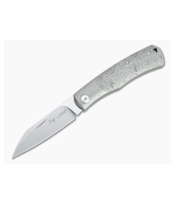 Viper Hug Thiel Design Satin M390 Wolf Titanium Slip Joint Knife V5990TIW