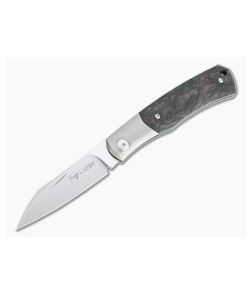 Viper Hug Thiel Design Satin M390 One Bolster Dark Matter Red Carbon Fiber Slip Joint Knife V5992FCR