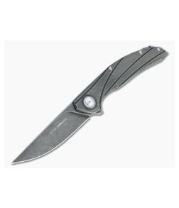 Viper x Anso Orso 2 Flipper Dark Stonewashed LO-QPM 20-4 Titanium Folder V5997TI