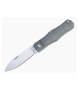 Jack Wolf Knives Vampire Jack Slip Joint Knife Jigged Titanium VAMPI-02-TI-JIGGED