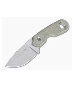 Viper Berus 1 Rumici Drop Point Stonewashed M390 Green Canvas Micarta Fixed Blade VT4012CG