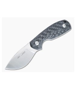 Viper Knives Vox Lille 1 Satin Elmax Carbon Fiber Fixed Blade VT4022FC