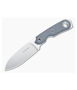 Viper Basic 3 Fixed Blade Black Micarta Handles Satin MagnaCut Spear Point VT4034CB