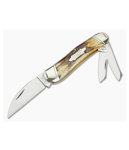 Case Classic 1993 Stag Seahorse Whittler with Bowtie Shield