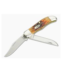 Case 2001 Tommy Hart Baby Folding Hunter Autumn Bone