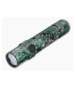 Olight Warrior 3S Camouflage High Beam Cool White Rechargeable 2300 Lumen Tactical Flashlight