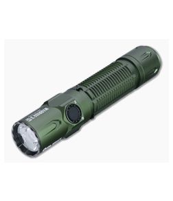 Olight Warrior 3S OD Green High Beam Cool White Rechargeable 2300 Lumen Tactical Flashlight