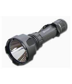 Olight Warrior X Turbo Gunmetal Gray Limited 1100 Lumen Tactical Tail Switch LED Flashlight