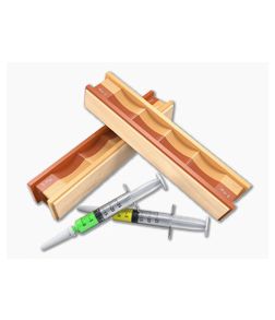 Wicked Edge 5/3.5 Micron Diamond Paste Syringes and Balsa Strops Pack