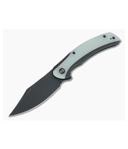 WE Knives Snick Black Stonewashed 20CV Natural G10 Inlaid Nested Frame Lock Flipper WE19022F-4