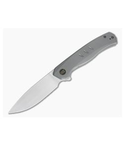 WE Knives Seer LTD Hand Rubbed Satin 20CV Gray Titanium Frame Lock Flipper WE20015-3