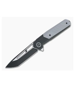 WE Knives Arsenal Ostap Hel Two-tone 20CV Gray G10 Frame Lock Flipper WE-WE20073-4 