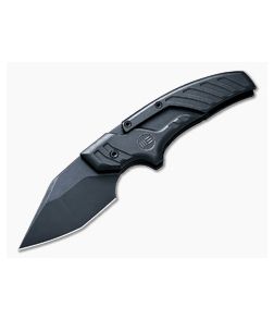 WE Knives Typhoeus Black Stonewashed 20CV Titanium Adjustable Push Dagger WE21036B-1