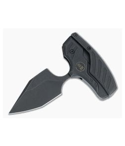 WE Knives Typhoeus Black Stonewashed 20CV Titanium Adjustable Push Dagger WE21036B-1