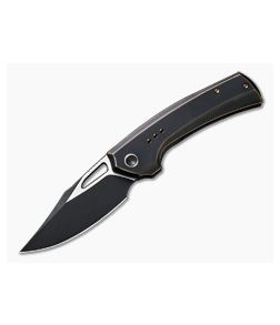 WE Nefaris Limited Edition Frame Lock Bronze/Black Titanium Two-Tone Black Stonewash 20CV WE22040D-3