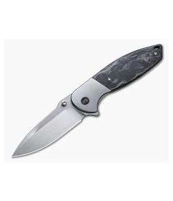 WE Knives Nitro OG Peter Carey Marbled Carbon Fiber 23035-1