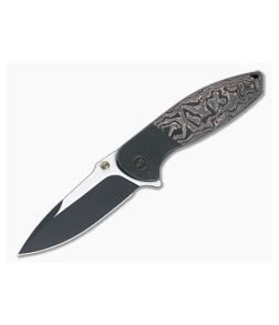 WE Knives Nitro OG Peter Carey Copper Foil Carbon Fiber 23035-2