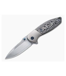 WE Knives Nitro OG Peter Carey Aluminum Foil Carbon Fiber 23035-3