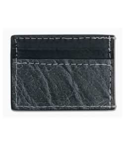 Yoder Leather Company Gray Elephant Clip Wallet