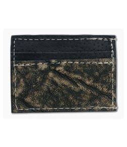 Yoder Leather Company Treebark Elephant Clip Wallet