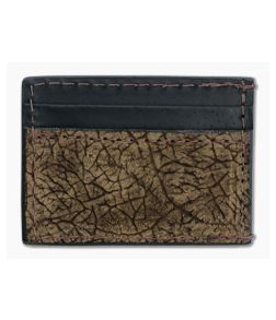 Yoder Leather Company Brown Hippo Clip Wallet