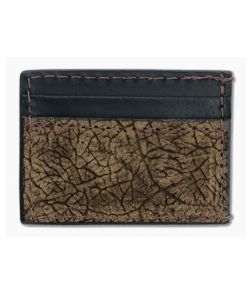 Yoder Leather Company Brown Hippo Clip Wallet