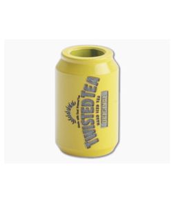 ZeroFeud Tea Bead Yellow Cerakote Aluminum Lanyard Bead ZF001