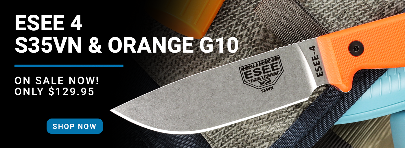 ESEE 4 Orange S35VN On Sale