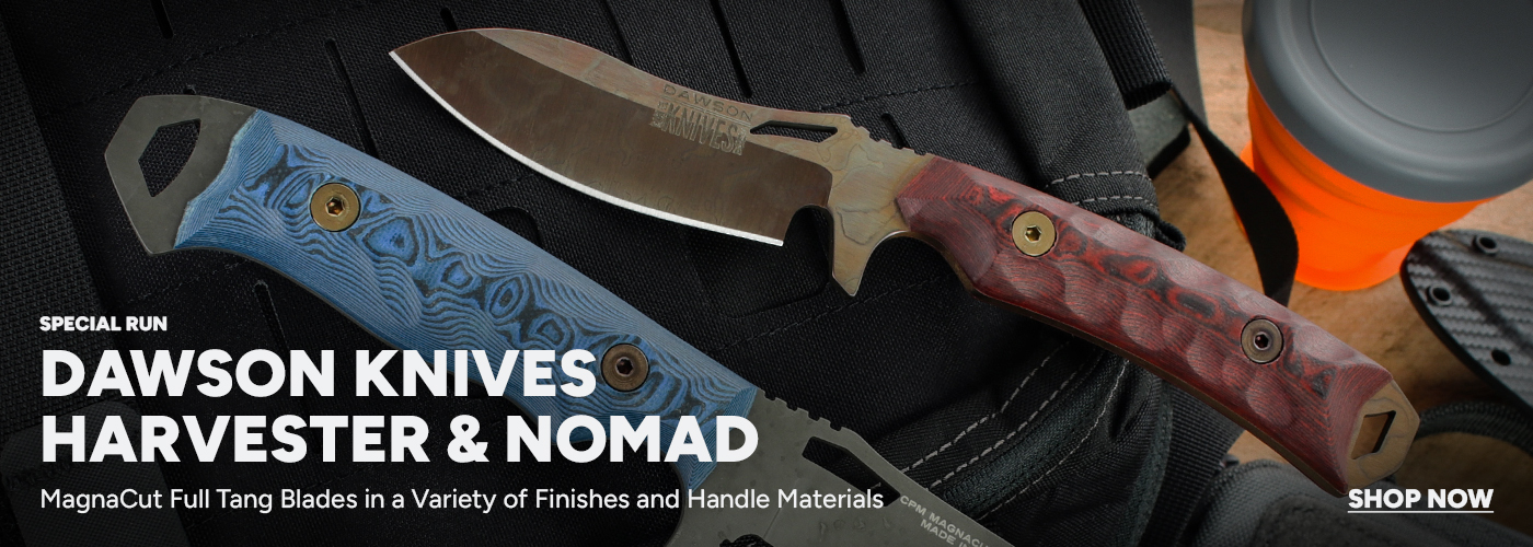 Dawson Knives MagnaCut Harvester and Nomad