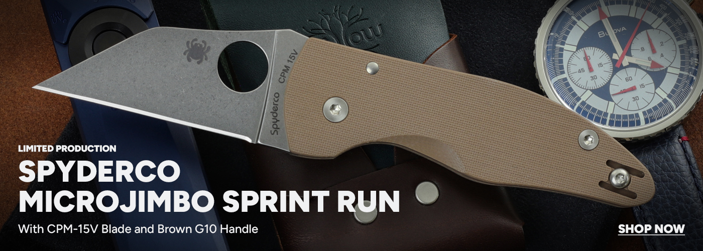 Spyderco MicroJimbo Sprint Run CPM-15V