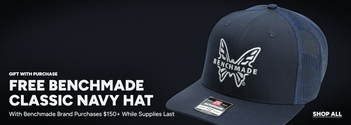 Free Benchmade Classic Hat with Brand Purchases $150+
