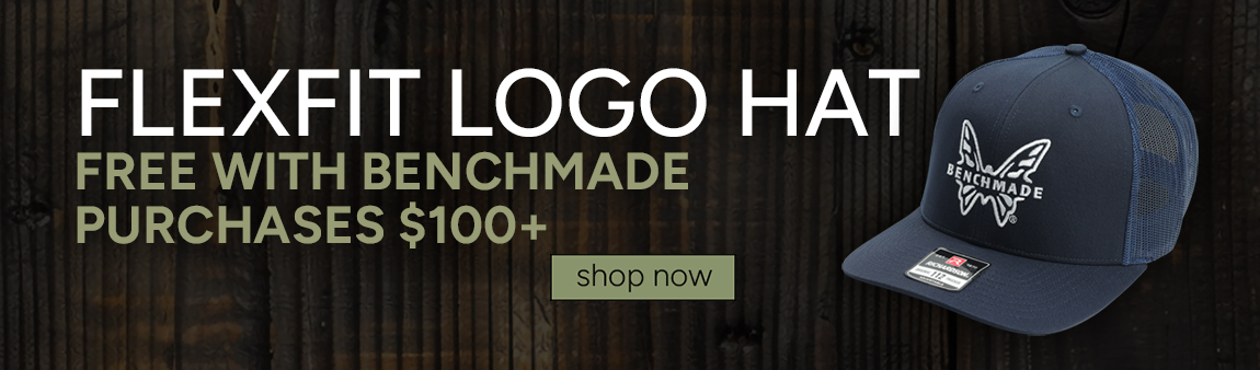 Free Benchmade Hat with $100+ Brand Purchases