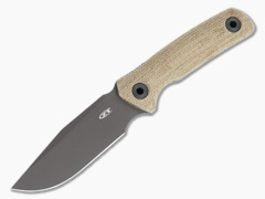 Zero Tolerance 0004 - CruWear Dark Bronze - Micarta Fixed Blade