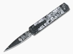 D Rocket Design Zulu Spear Black Zombie Spaceman DLC M390 OTF