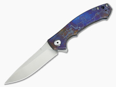 Zero Tolerance 0450 TiSurvival Blue Smoke Anodized Titanium Frame