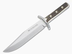 Linder Knives Solingen Classic Bowie Stag Handle Fixed Blade