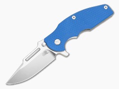 Hinderer Jurassic - Frontier Clip Point - Blue G10 - Stonewash
