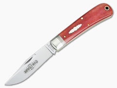 Northfield #43 Oregon Trapper Orange Camel Bone with Polished