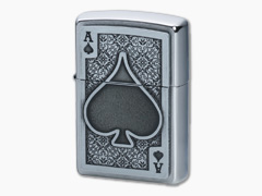 Zippo Windproof Lighter Ace Of Spades Design 49637
