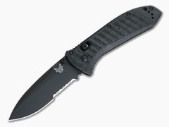 Benchmade 570SBK-1 Manual Presidio II Black CF-Elite Black 