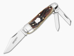 Northfield #57 Geppetto Whittler Oxblood Stagcut Natural Bone
