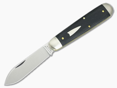Tidioute Cutlery #78 American Jack SFO Black Canvas Micarta by
