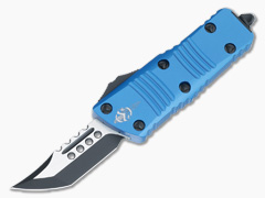 Microtech Mini Troodon Hellhound Signature Series Blue OTF 819-1BLS