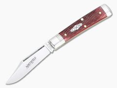 Northfield Satin Finished #94 Liberty Clip Point Garnet Jigged