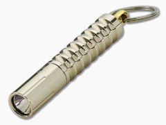 Prometheus Lights Beta QRv2 Electroless Nickel AAA LED Flashlight